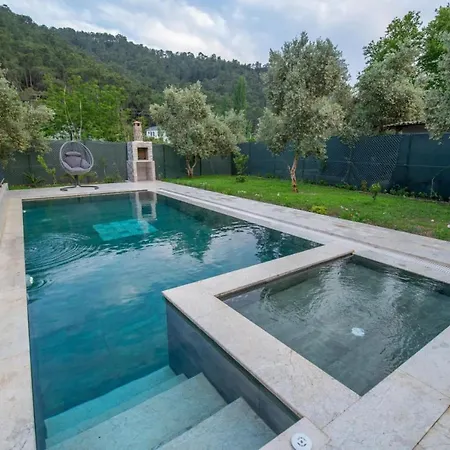 וילה Breathtaking Duplex Close To Inlice With Private Pool And Backyard In Fethiye